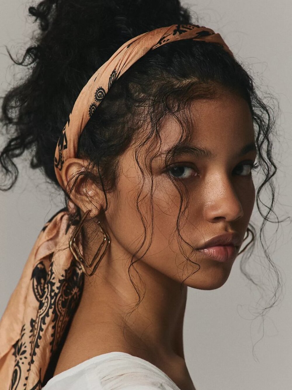 So Silk Printed Bandana